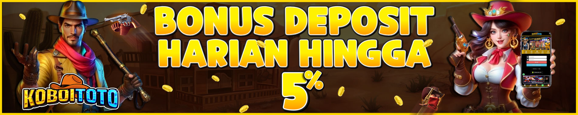 Bonus mingguan slot Koboitoto